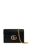 GG Marmont Matelasse Mini Shoulder Bag Black