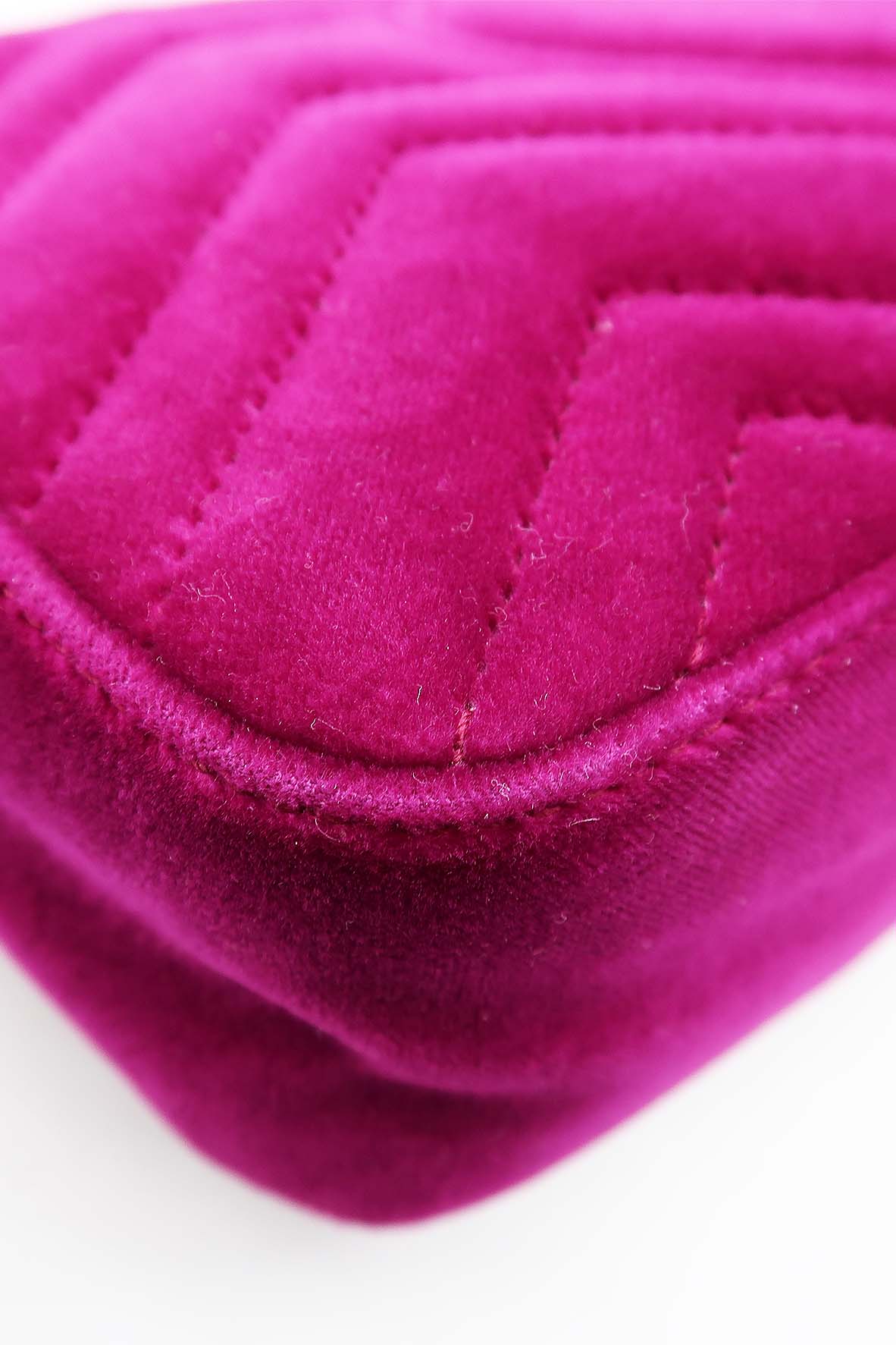 GG Marmont Mini Matelasse Shoulder Bag VeLouis Vuittonet Purple