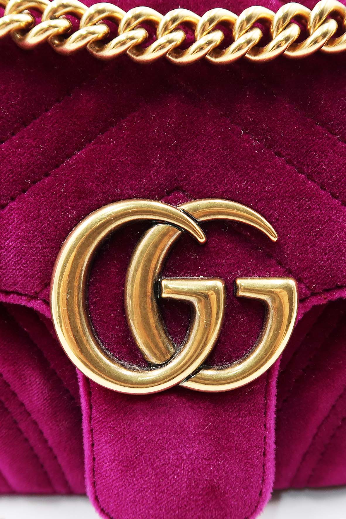 GG Marmont Mini Matelasse Shoulder Bag VeLouis Vuittonet Purple