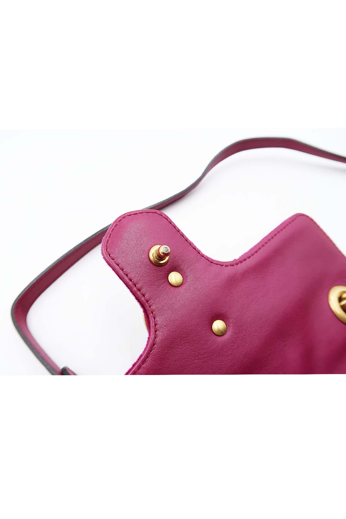 GG Marmont Mini Matelasse Shoulder Bag VeLouis Vuittonet Purple