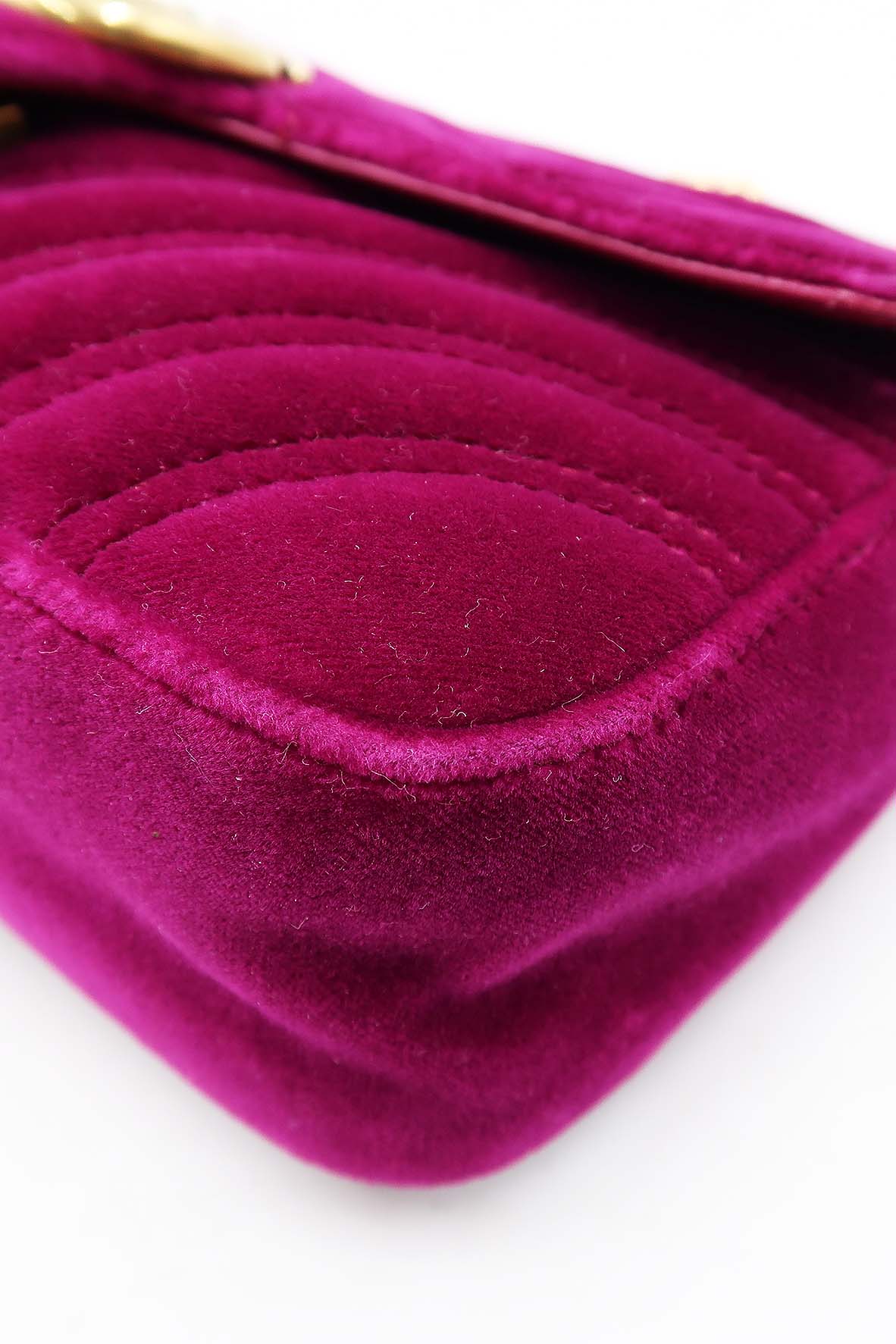 GG Marmont Mini Matelasse Shoulder Bag VeLouis Vuittonet Purple