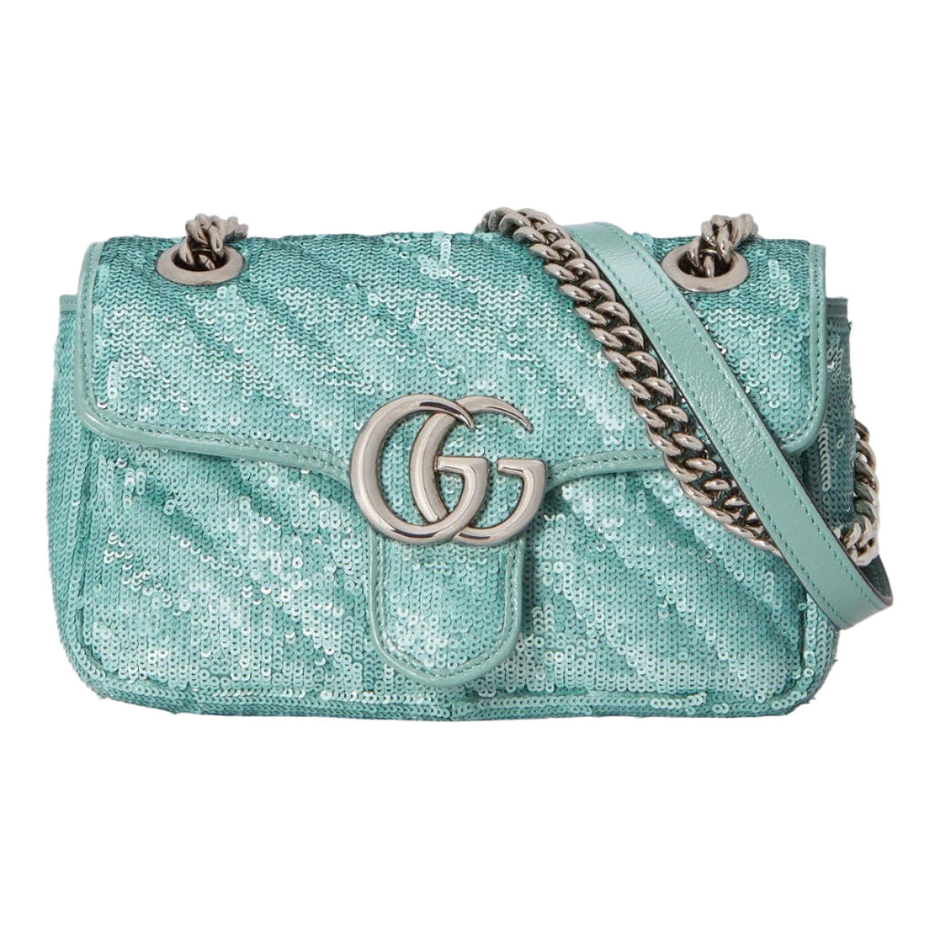 GUCCI  GG Marmont sequin shoulder bag
