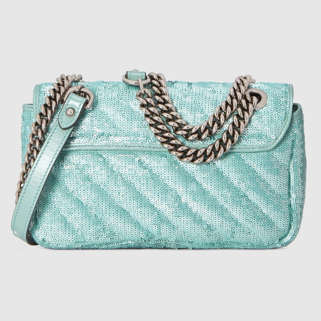 GUCCI  GG Marmont sequin shoulder bag
