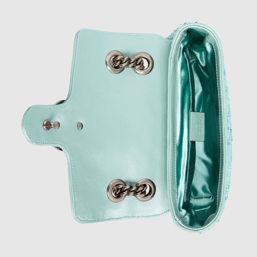 GUCCI  GG Marmont sequin shoulder bag