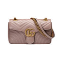 GUCCI GG Marmont Small matelass'e shoulder bag