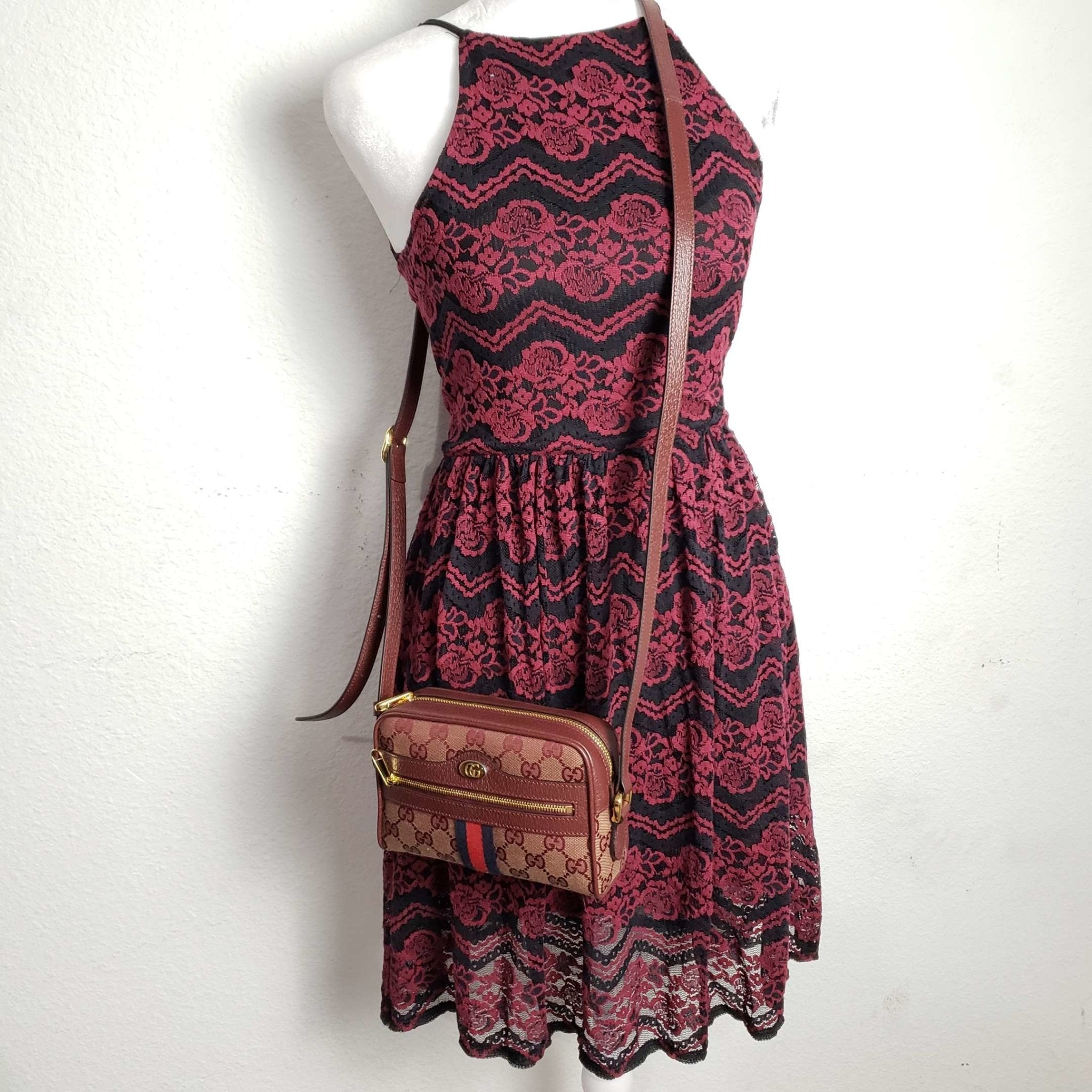 GUCCI Gucci OphiDiora Small Crossbody Bag