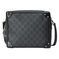 GUCCI GG Shoulder Bag With Leather Details