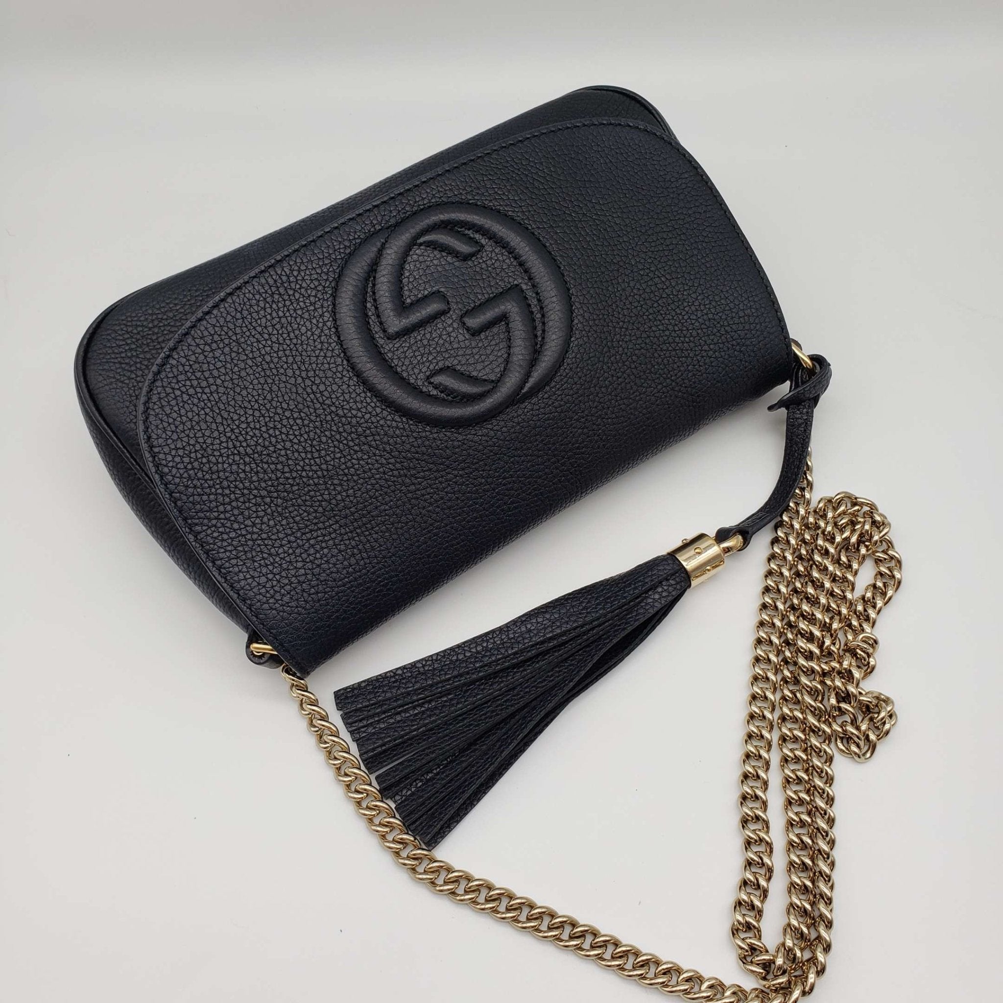 Gucci Gucci Soho on Chain Crossbody Shoulder Bag
