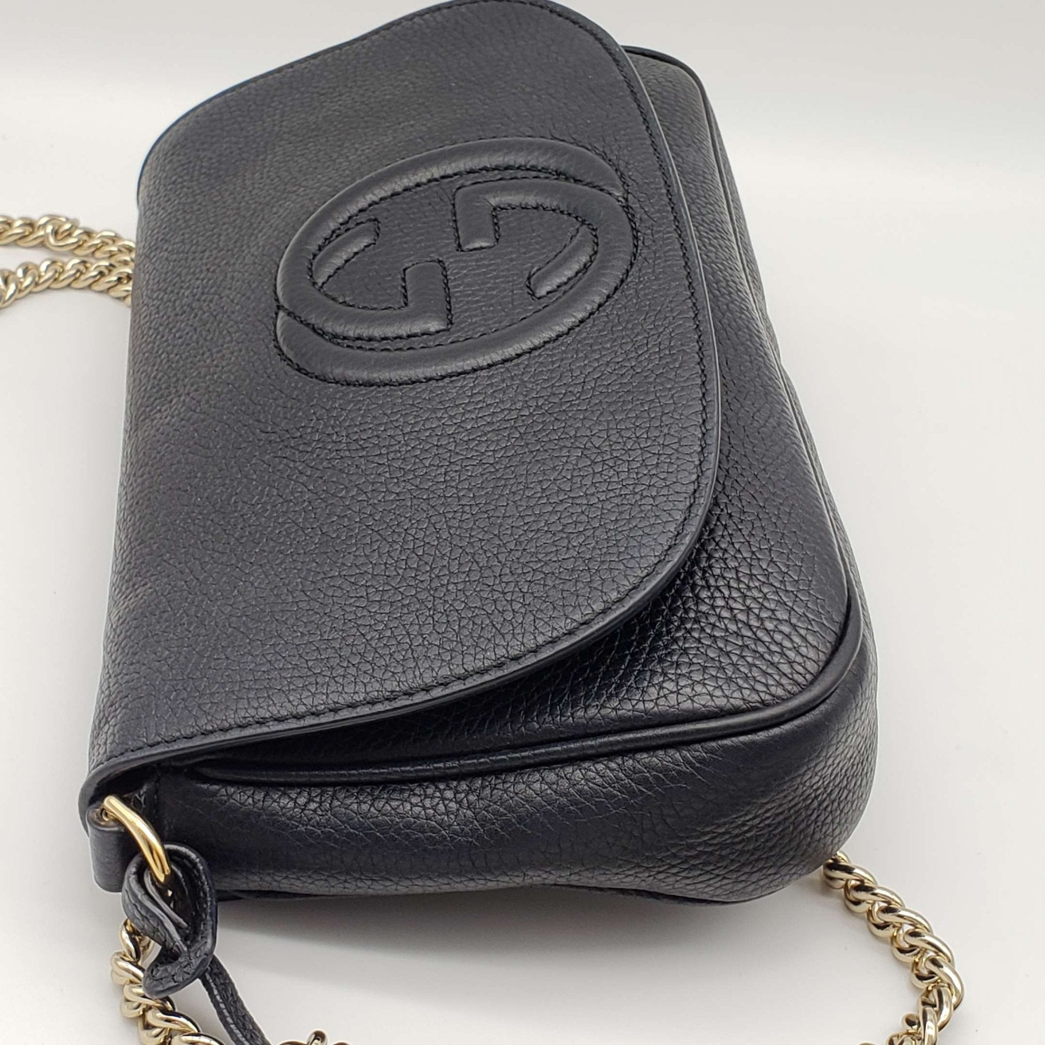Gucci Gucci Soho on Chain Crossbody Shoulder Bag