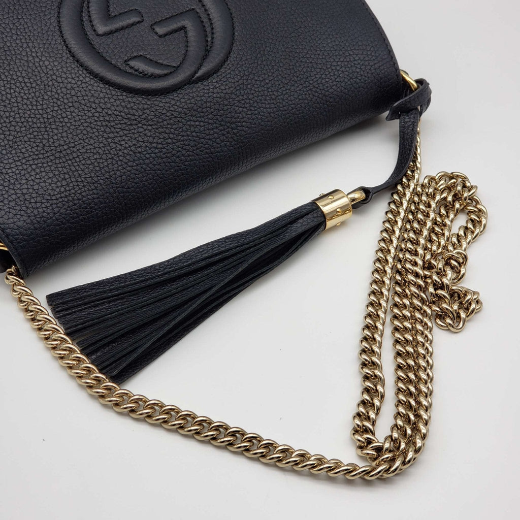 Gucci Gucci Soho on Chain Crossbody Shoulder Bag
