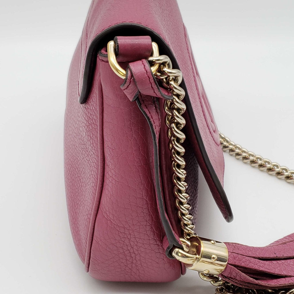 Gucci Gucci Soho on Chain Crossbody Shoulder Bag