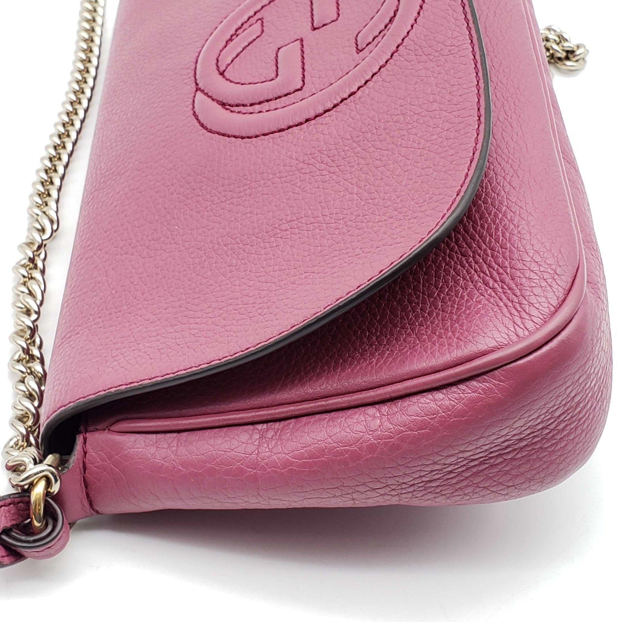 Gucci Gucci Soho on Chain Crossbody Shoulder Bag