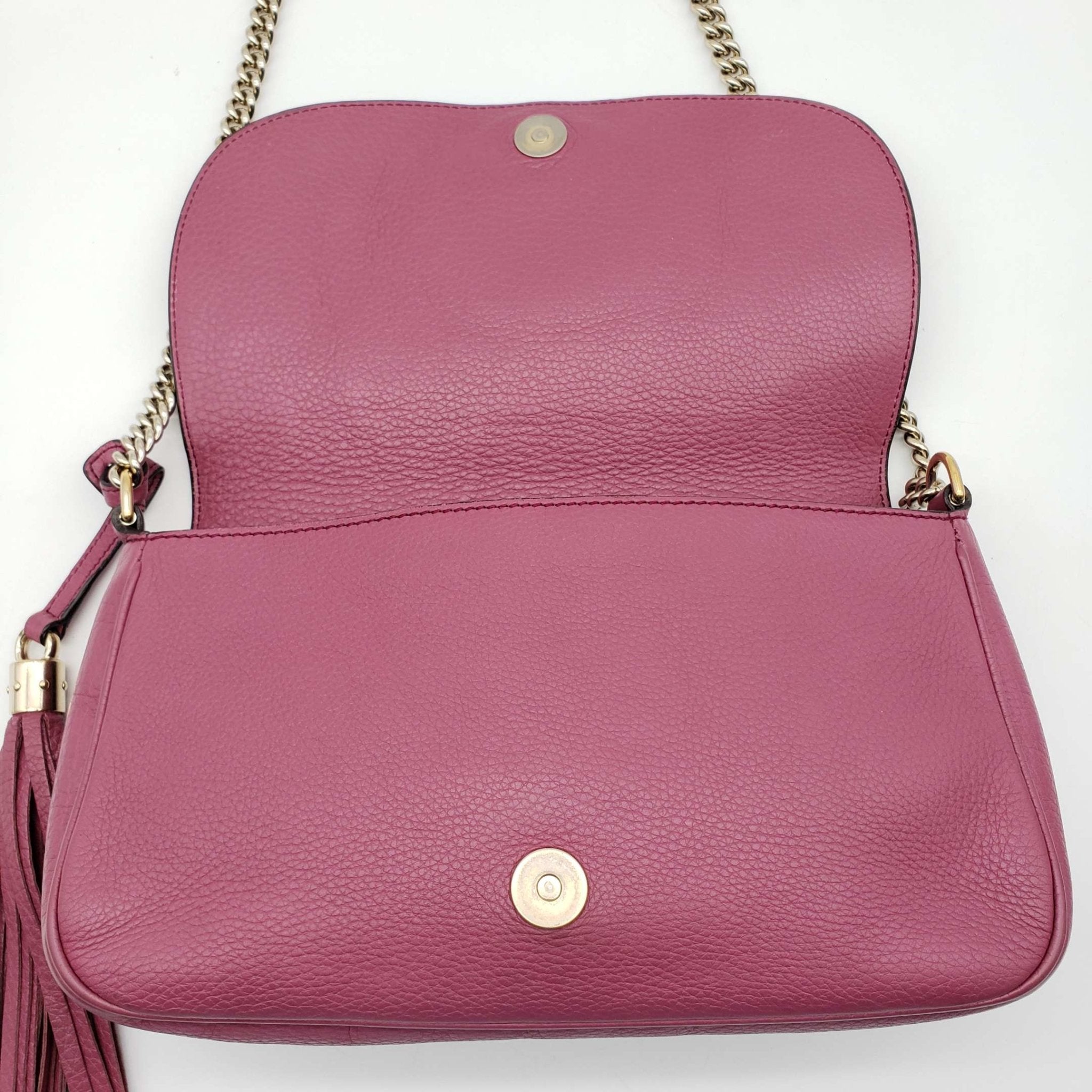 Gucci Gucci Soho on Chain Crossbody Shoulder Bag