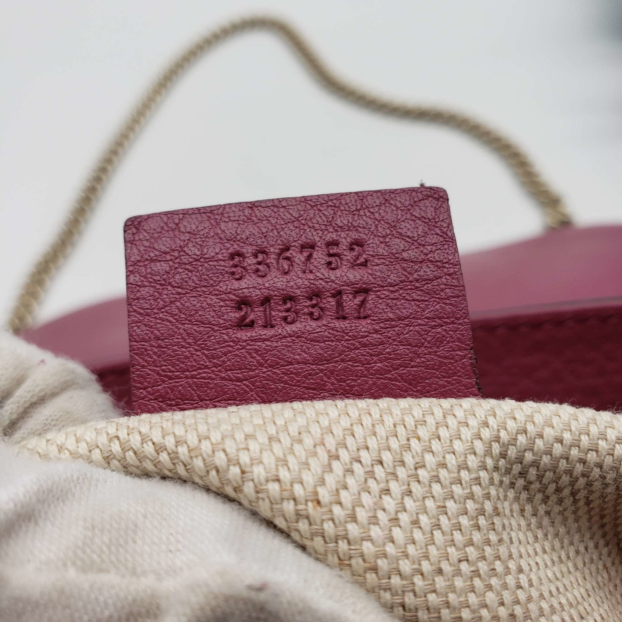 Gucci Gucci Soho on Chain Crossbody Shoulder Bag