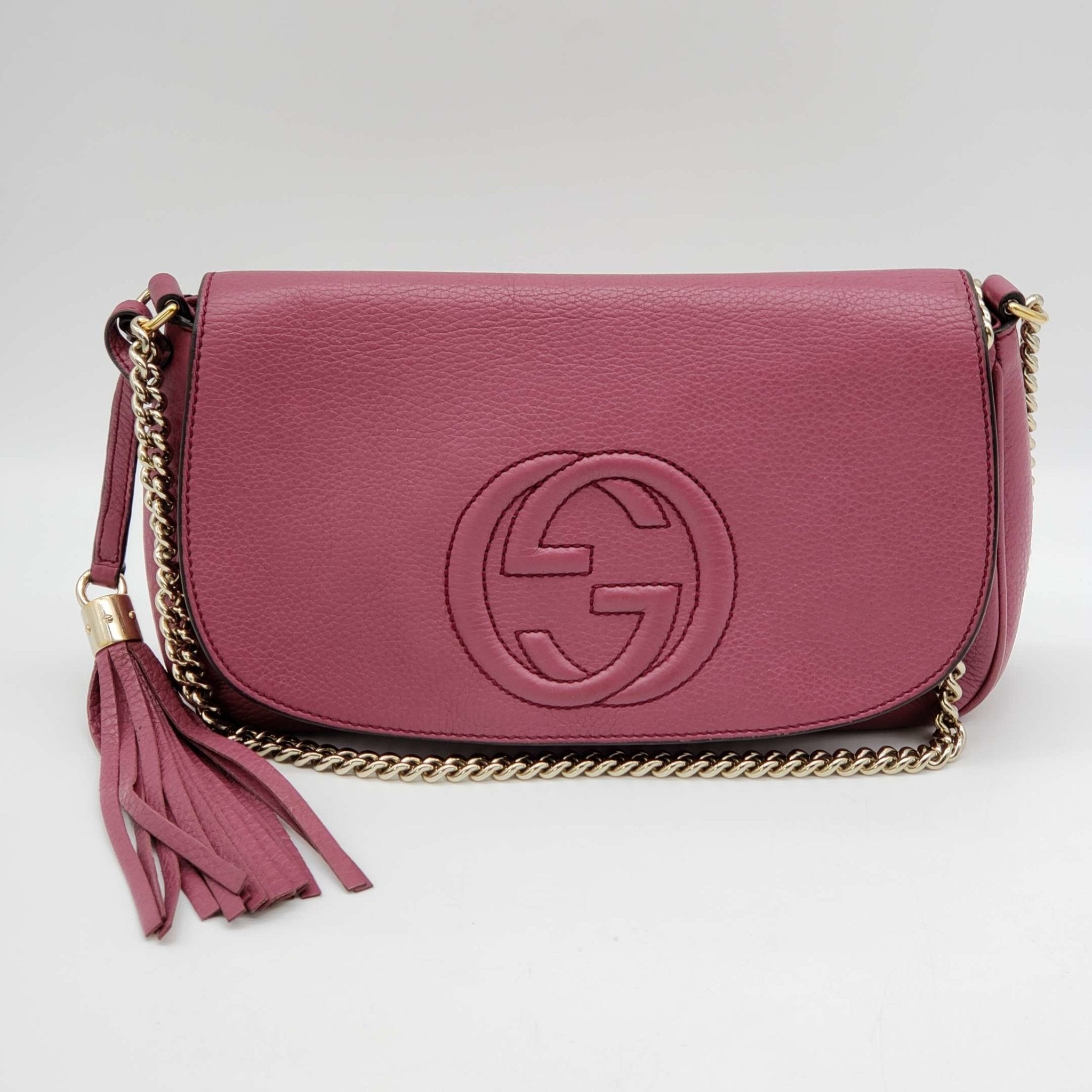 Gucci Gucci Soho on Chain Crossbody Shoulder Bag