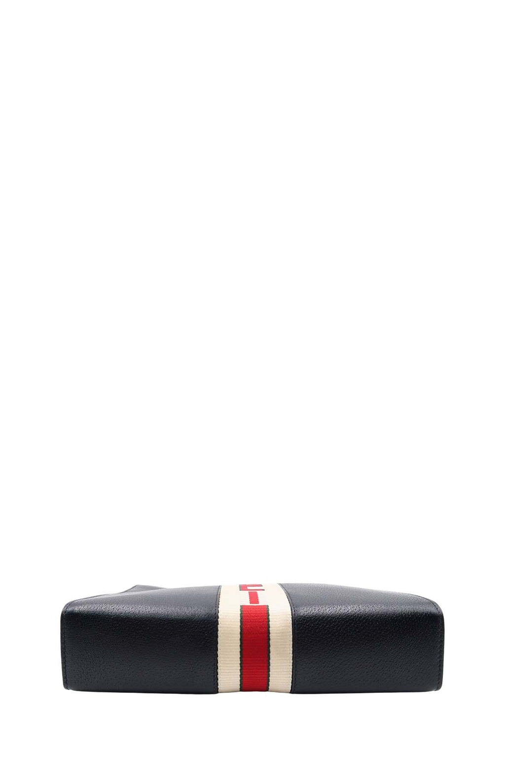 Gucci Jacquard RiBurberryon Clutch Black