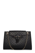Guccissima Large Emily Chain Shoulder Bag Black