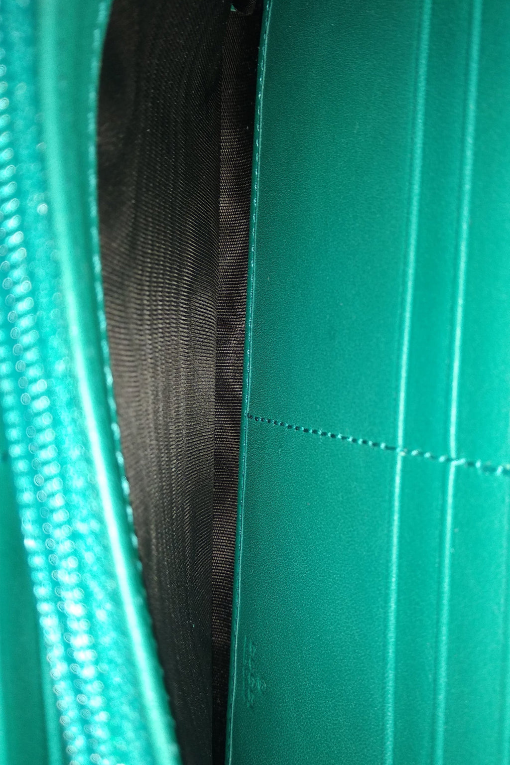 Patent Bright Bit Clutch Green
