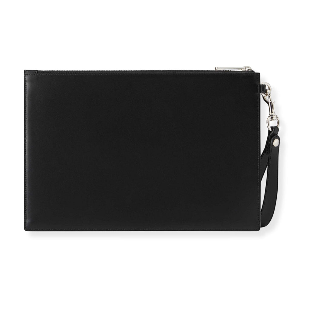 GUCCI Pouch with Gucci Blade Embroidery