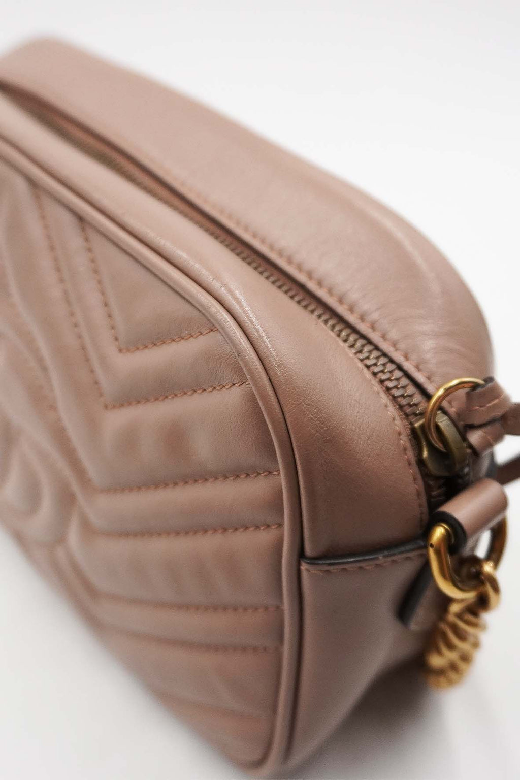 Small GG Marmont Matelasse Shoulder Bag Dusty Pink Dusty Pink