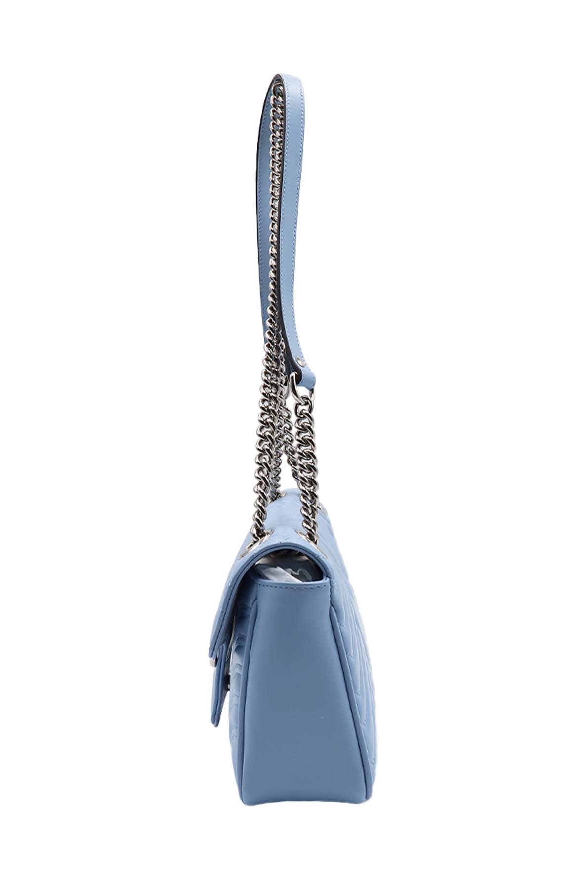 Small GG Marmont Matelasse Shoulder Bag PorCelinelain Light Blue