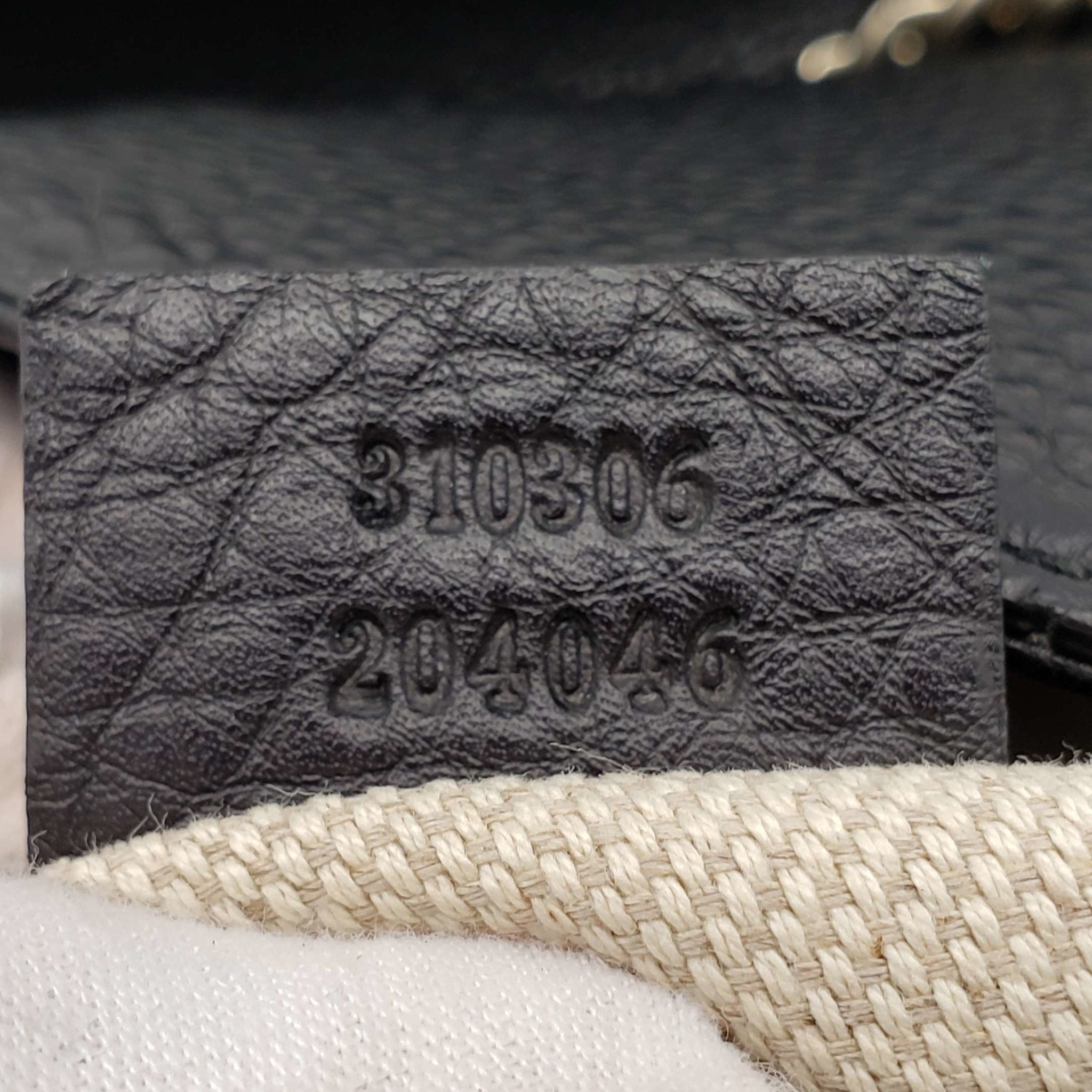 Gucci Soho Large Black Shoulder Bag