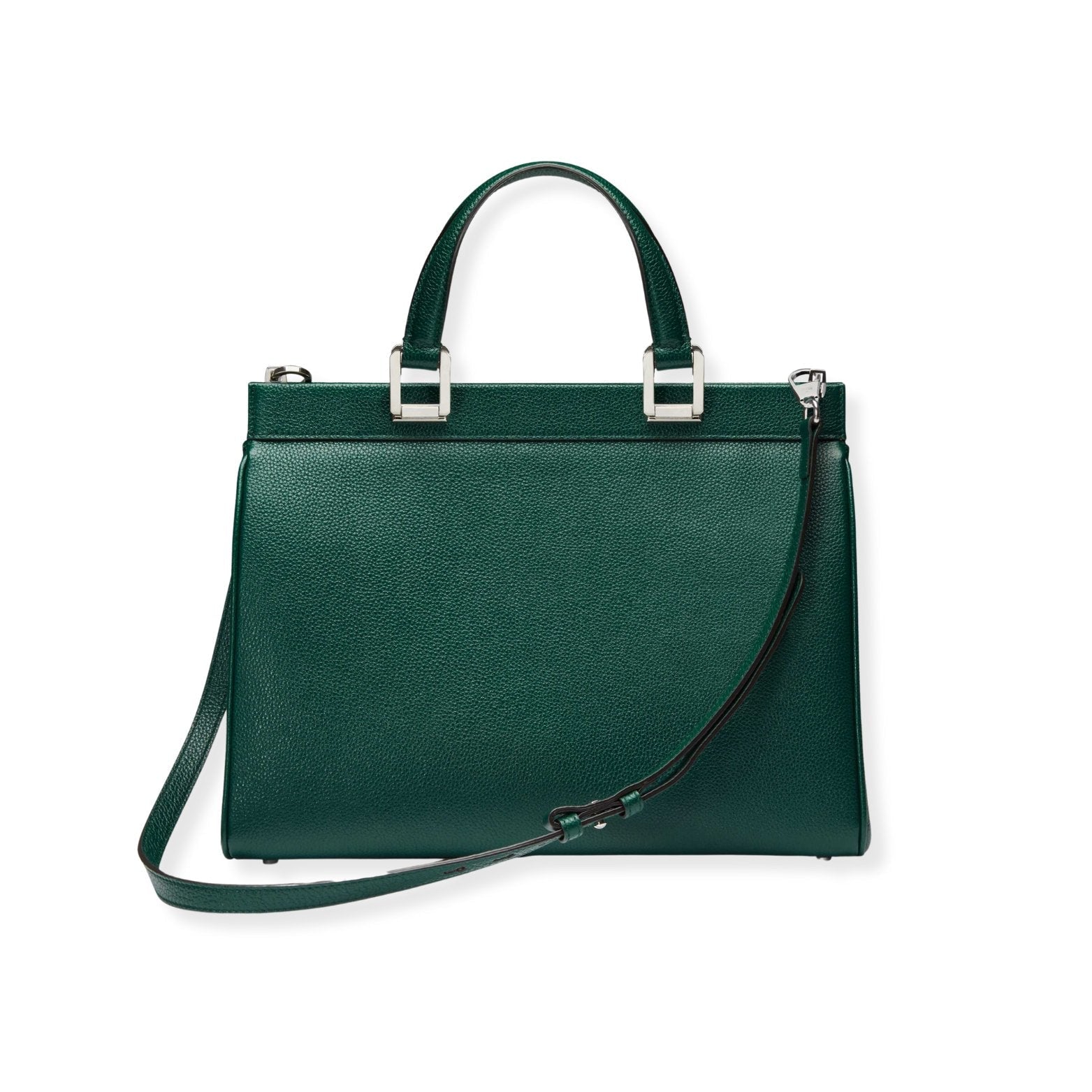 GUCCI Zumi Grainy Leather Medium Top Handle Bag