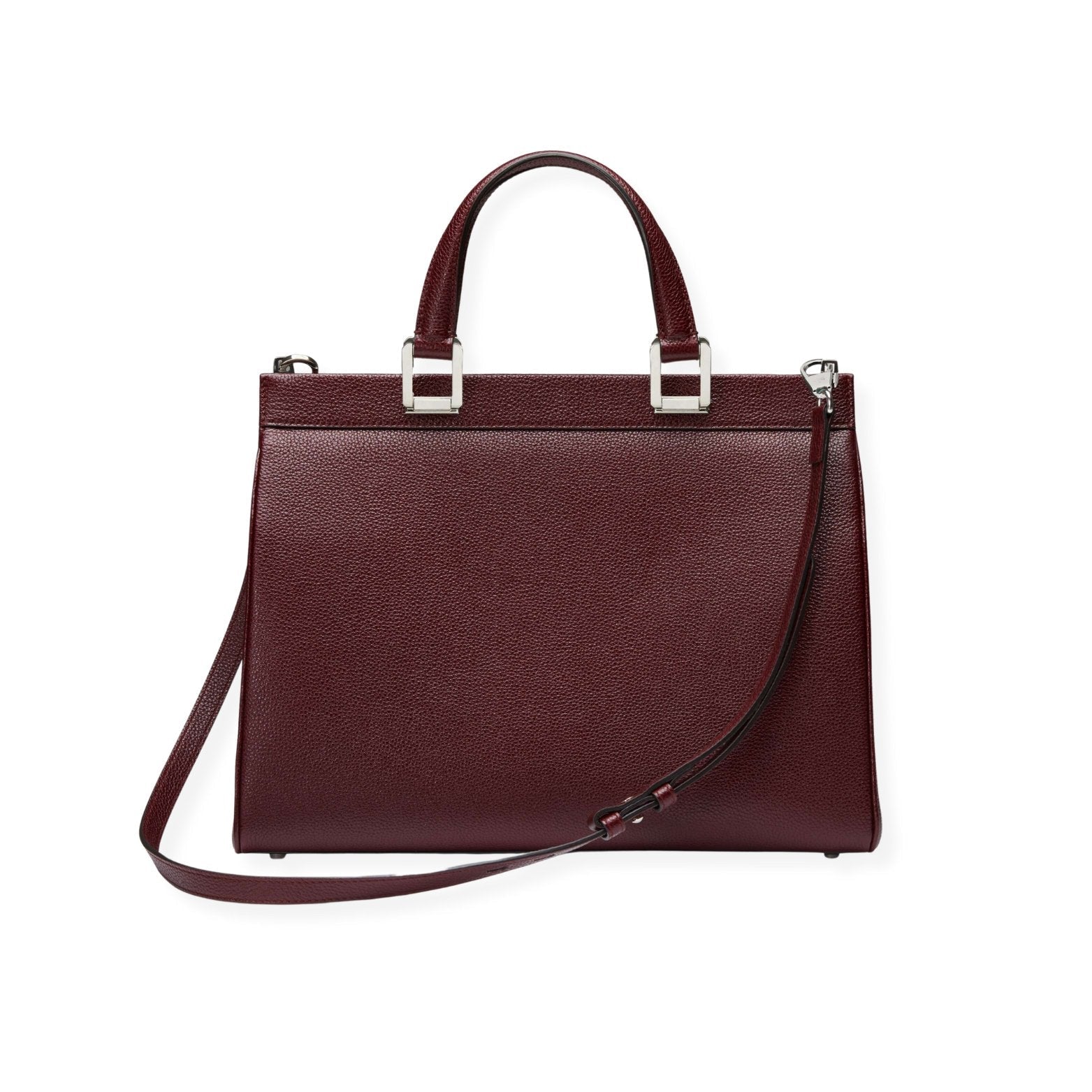 GUCCI Zumi Grainy Leather Medium Top Handle Bag