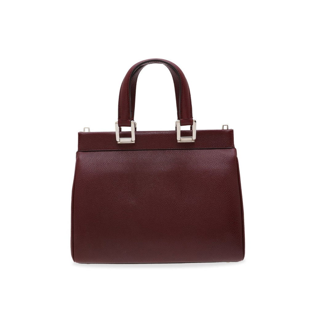 GUCCI Zumi Grainy Leather Small Top Handle Bag