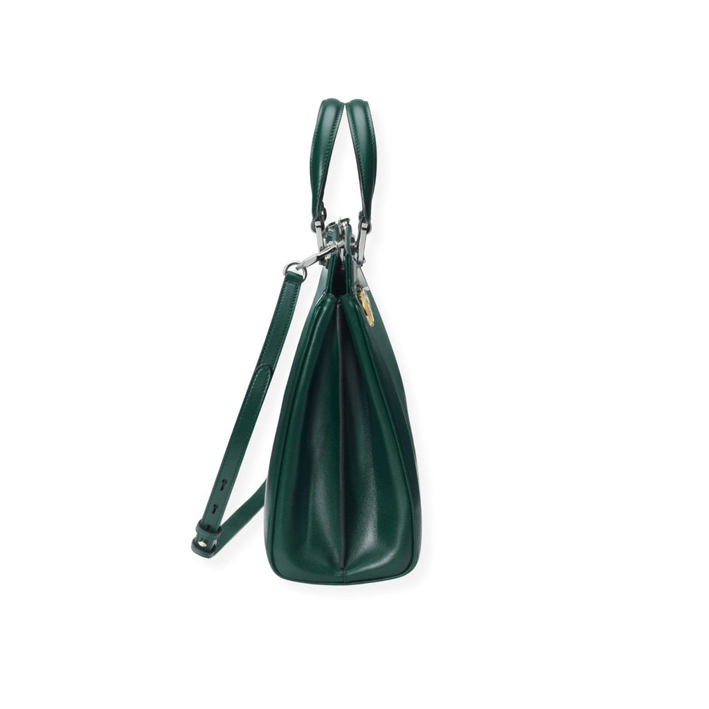 GUCCI Zumi Smooth Leather Medium Top Handle Bag