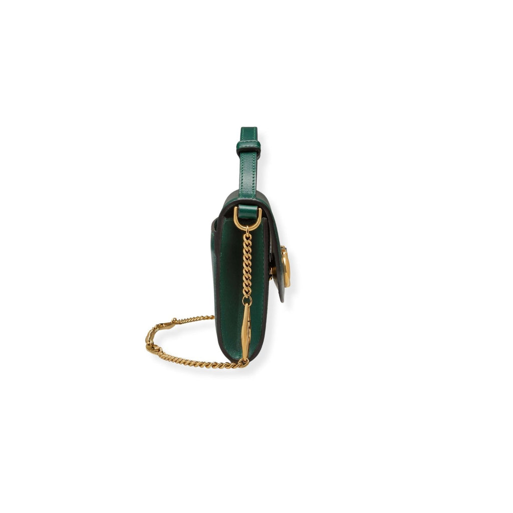 GUCCI Zumi Smooth Leather Mini Shoulder Bag