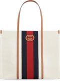 Gucci Shopping Tote with Interlocking G