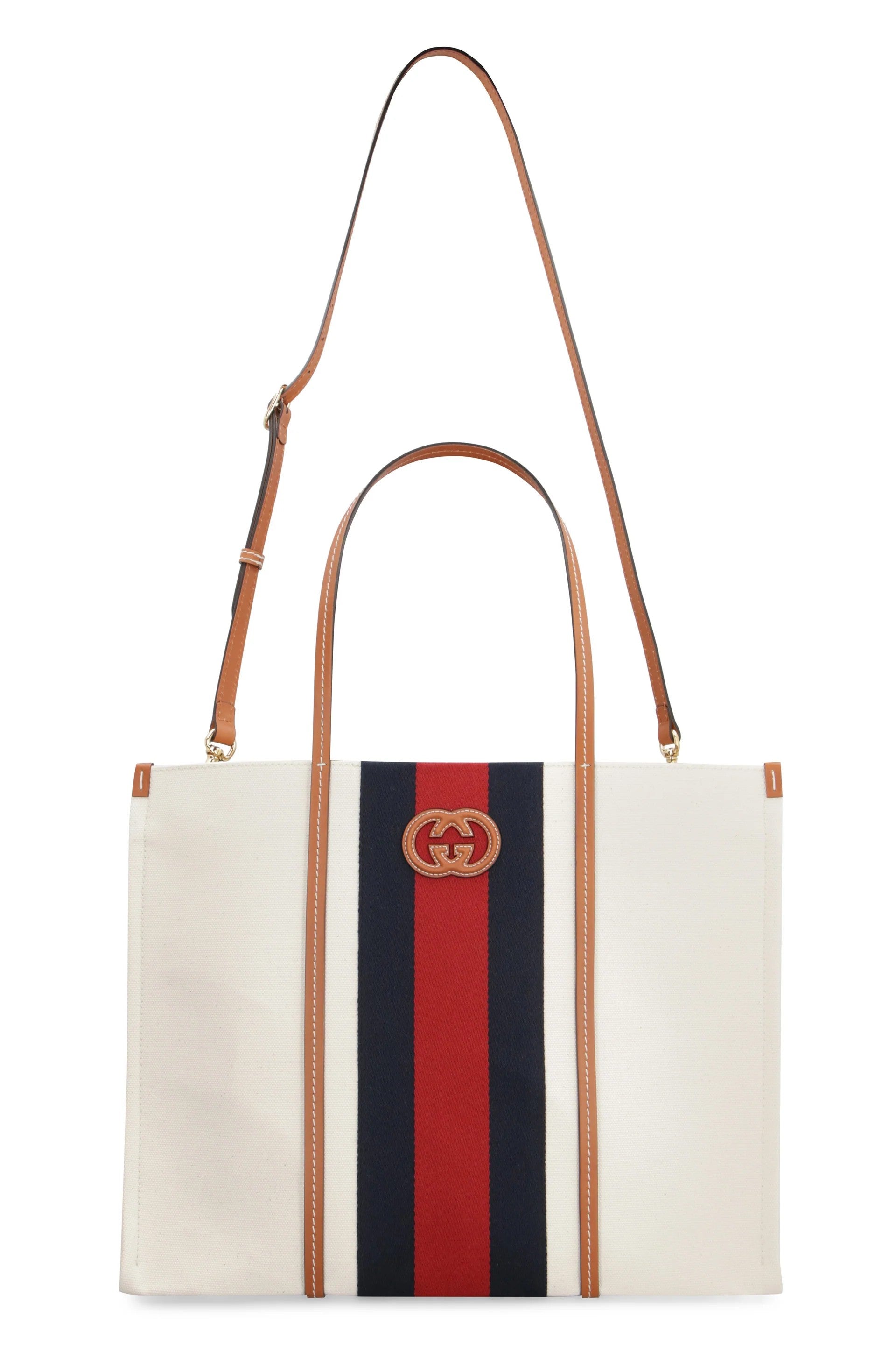 Gucci Shopping Tote with Interlocking G