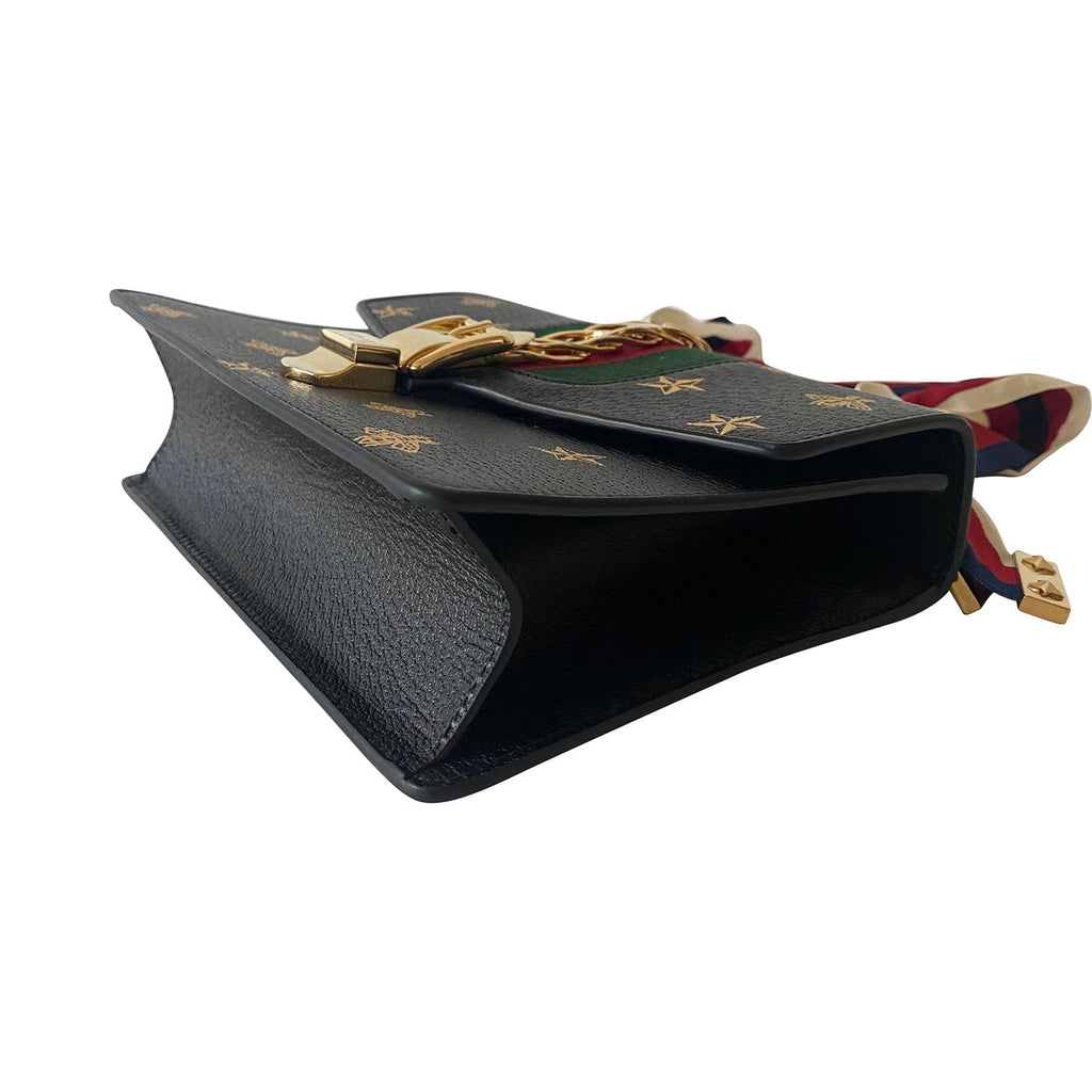 Gucci Small SyLouis Vuittonie Embroidered Shoulder Bag