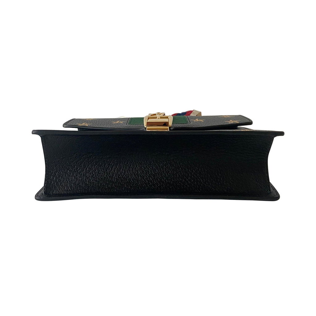 Gucci Small SyLouis Vuittonie Embroidered Shoulder Bag