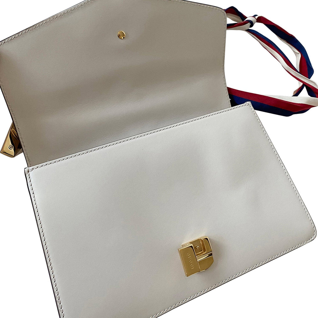 Gucci Small SyLouis Vuittonie Leather Shoulder Bag