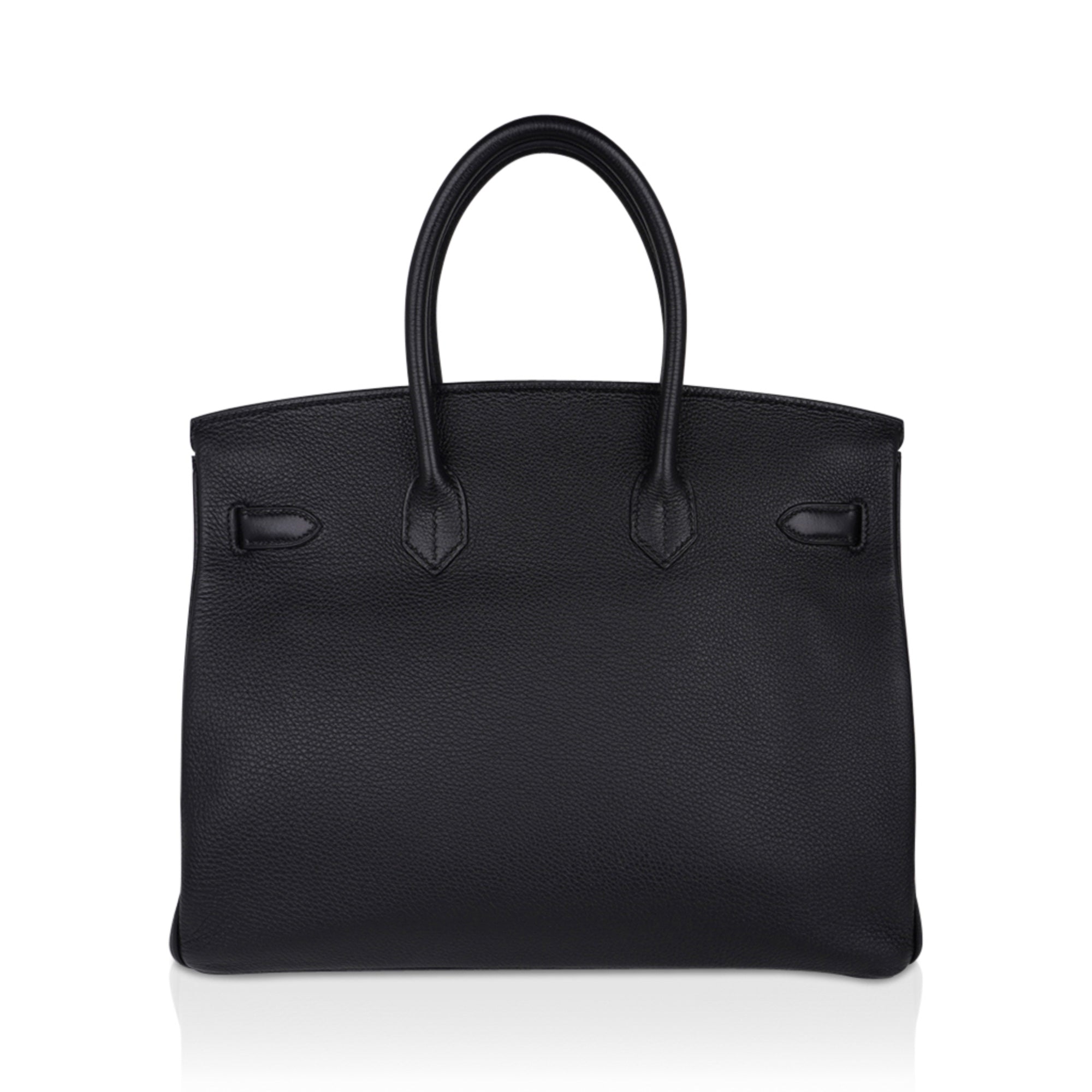 Hermes Birkin 35 Bag Black Togo Gold Hardware Ultimate Classic