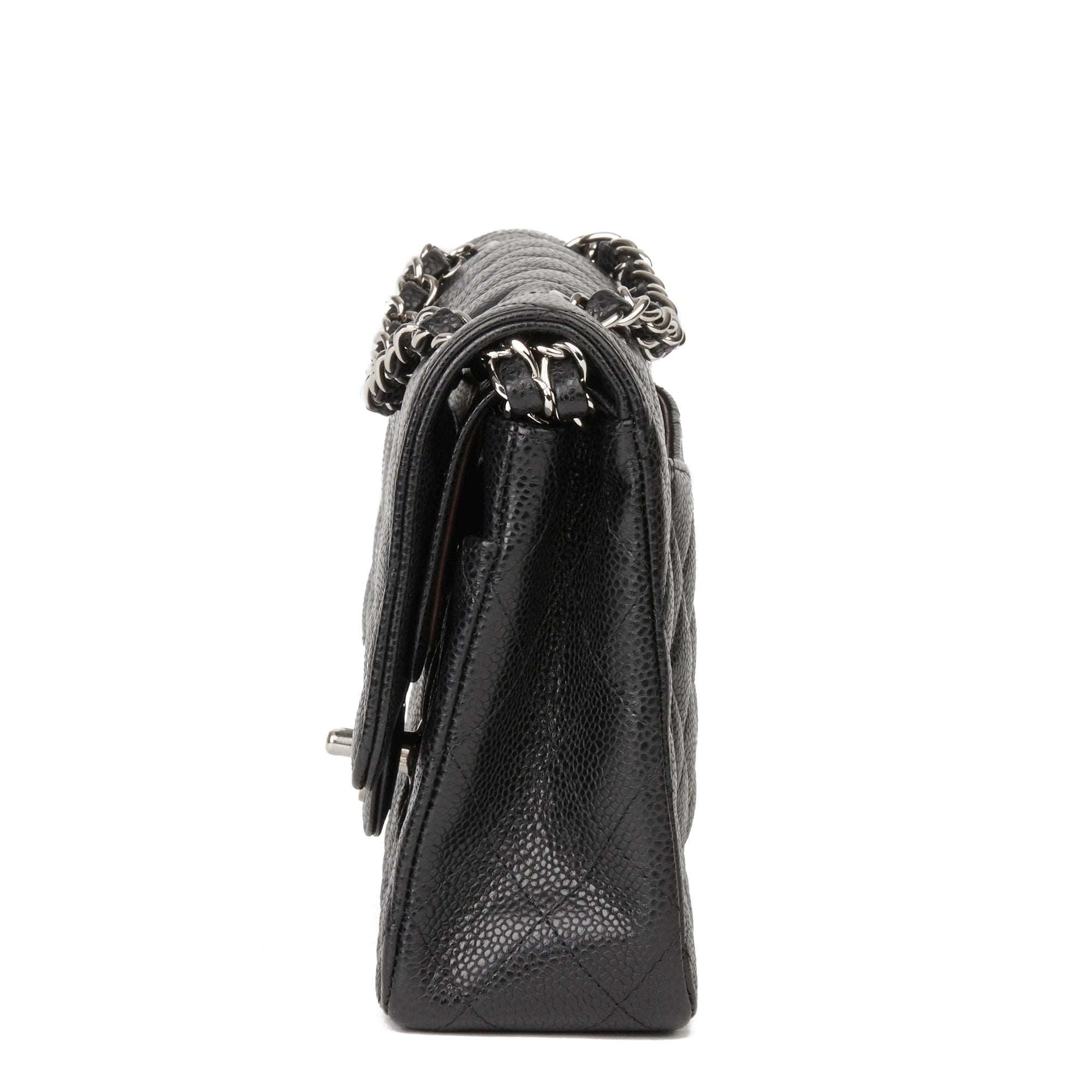 Chanel classic Flap bag with SiLouis Vuittoner hardware