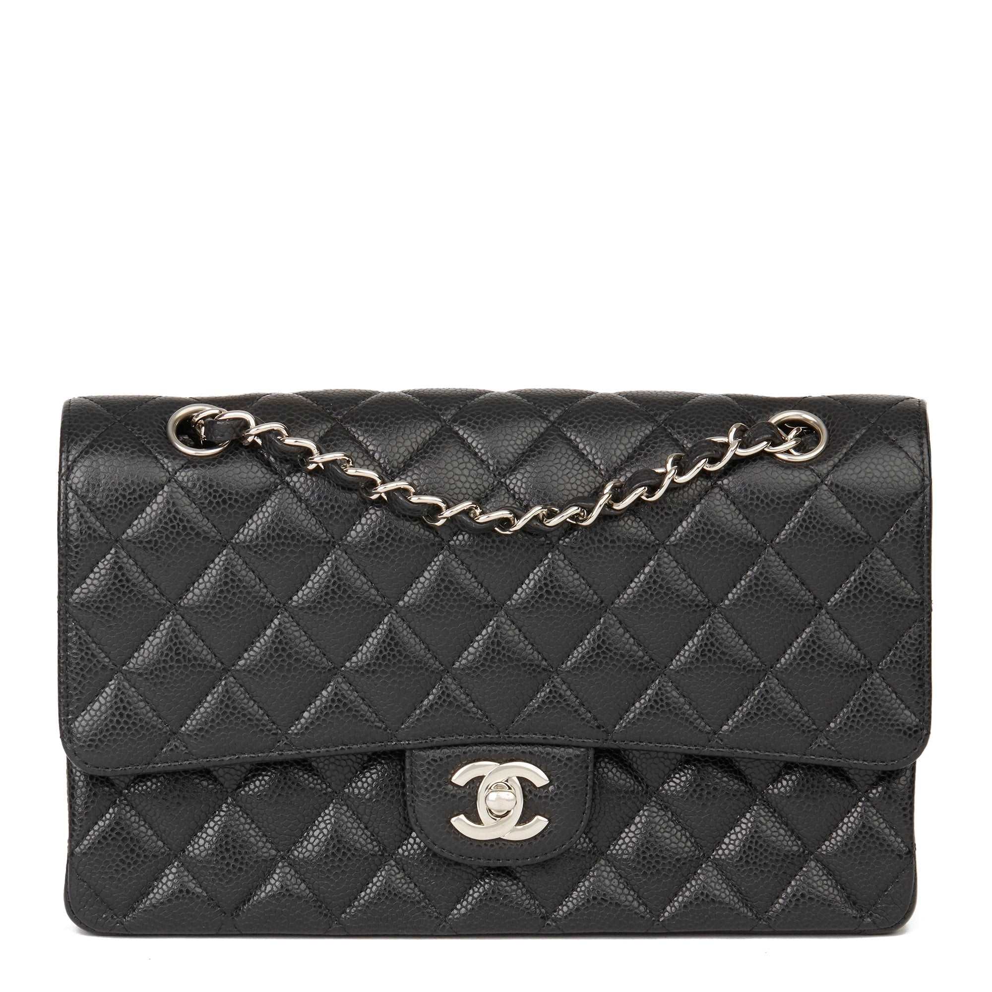 Chanel classic Flap bag with SiLouis Vuittoner hardware