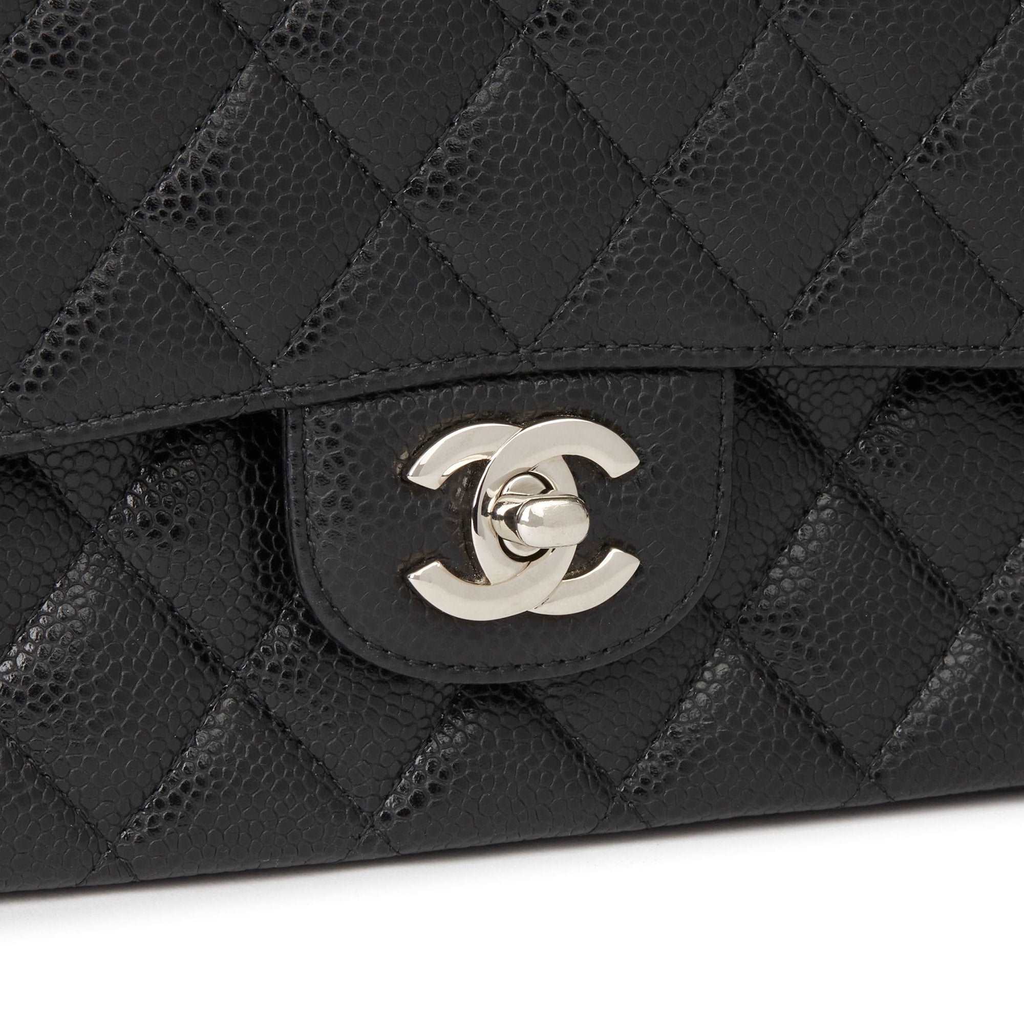Chanel classic Flap bag with SiLouis Vuittoner hardware