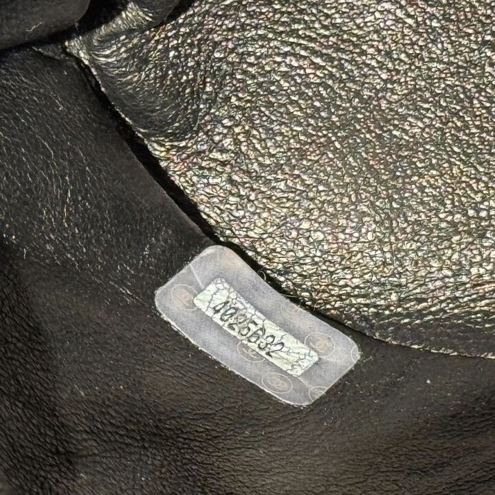 Chanel 1996-1997 Black Lambskin Large Duma Backpack