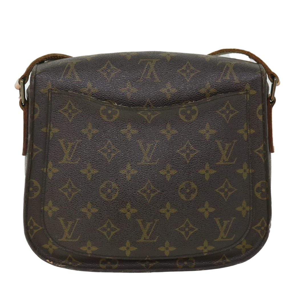 LOUIS VUITTON Monogram Saint Cloud GM Shoulder Bag M51242 LV Auth ki3522