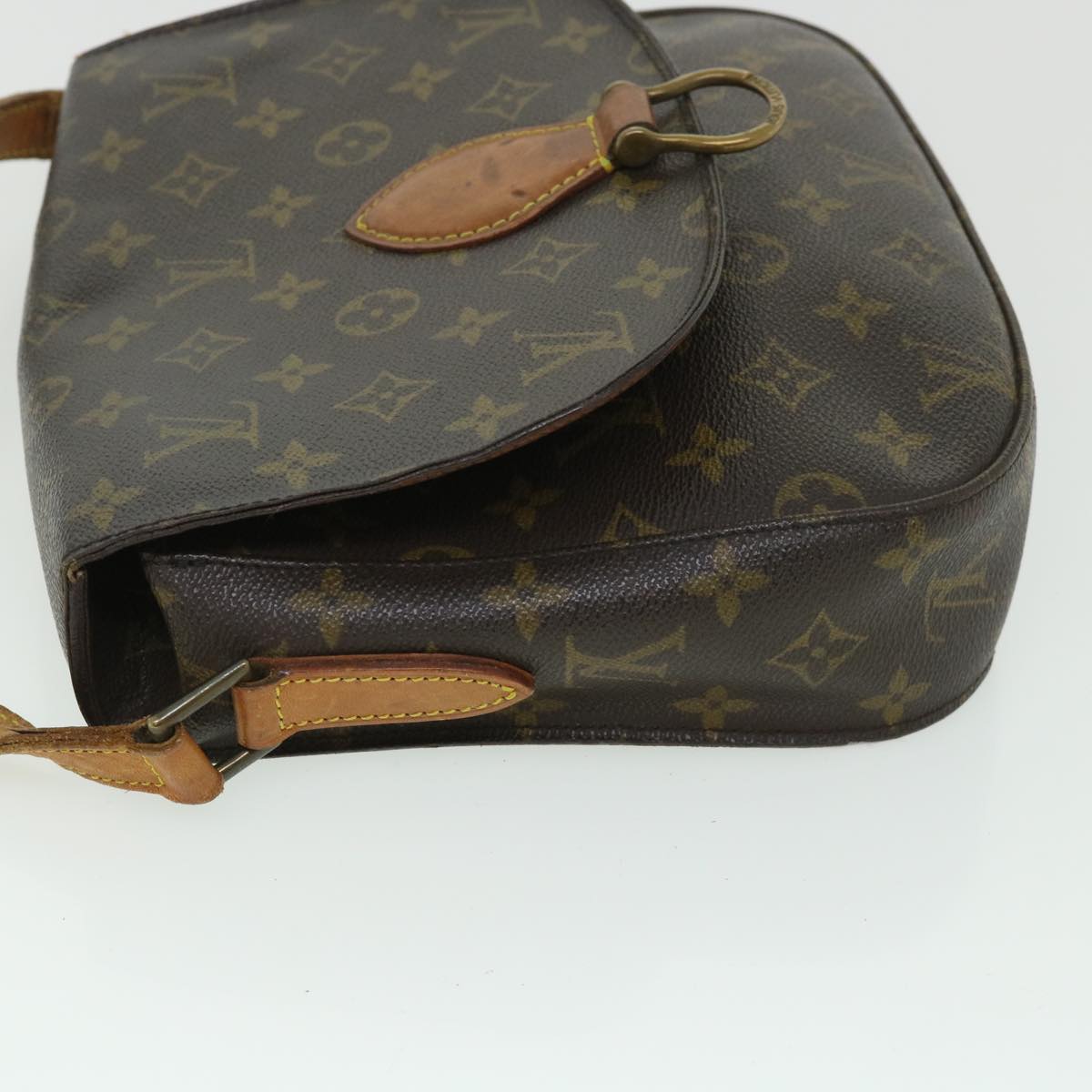 LOUIS VUITTON Monogram Saint Cloud GM Shoulder Bag M51242 LV Auth ki3522