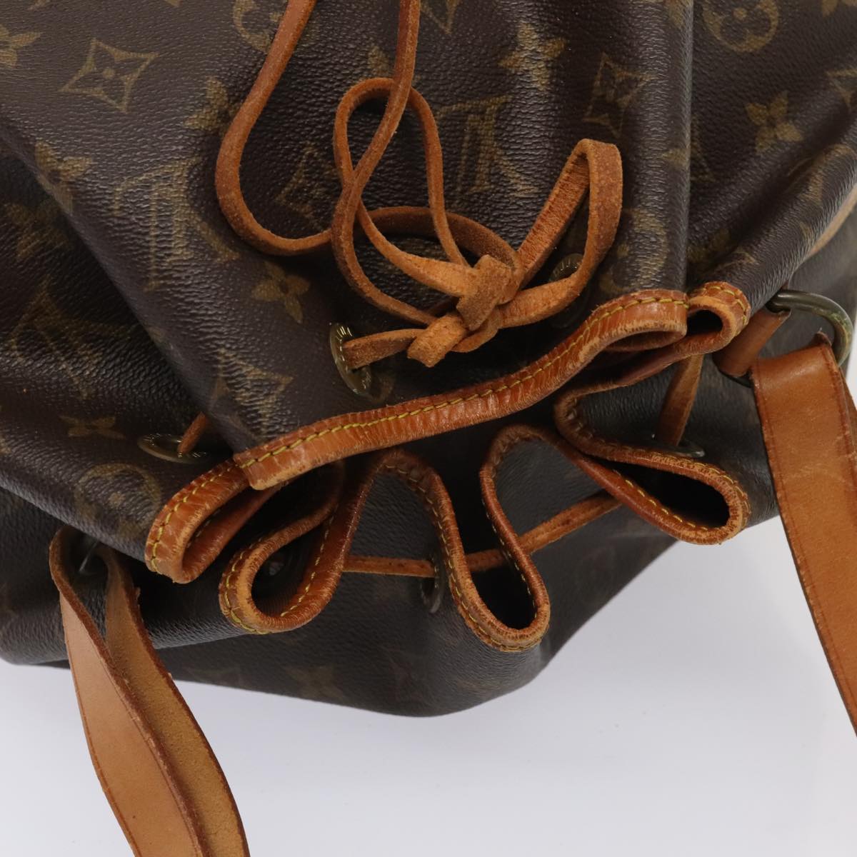 LOUIS VUITTON Monogram Noe Shoulder Bag M42224 LV Auth ki4809