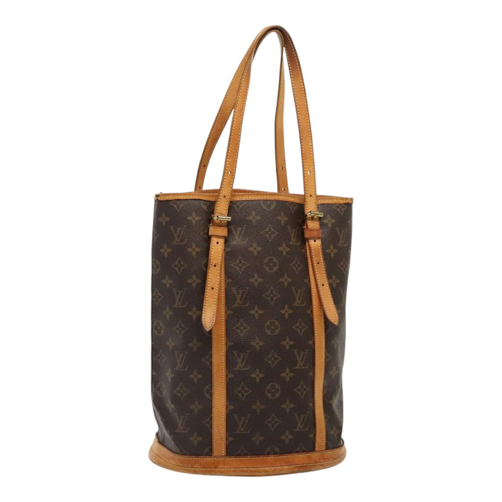 LOUIS VUITTON Monogram Bucket GM Shoulder Bag M42236 LV Auth ki4816