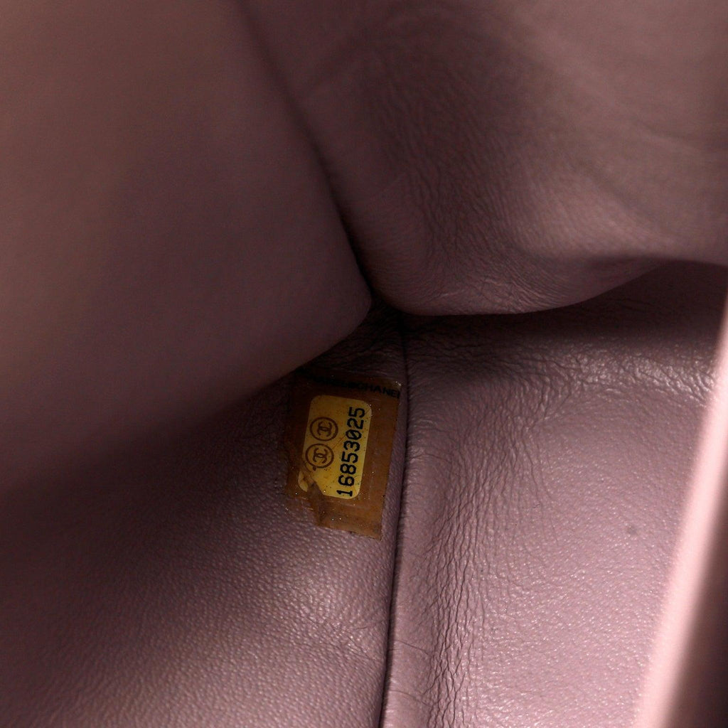 Chanel Lavender Lambskin Jumbo Classic Flap