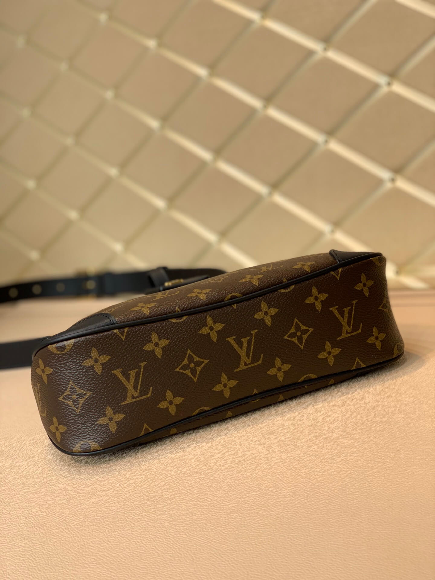 M45353 ODÉON PM monogram black shoulder bag cross body bags 28CM