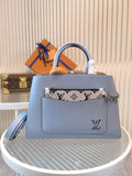 M59953 Marelle Tote MM Blue hanbag for summer free shipping