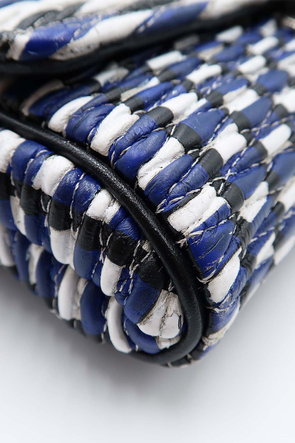 Chain Louise Smock Clutch Blue, Multi