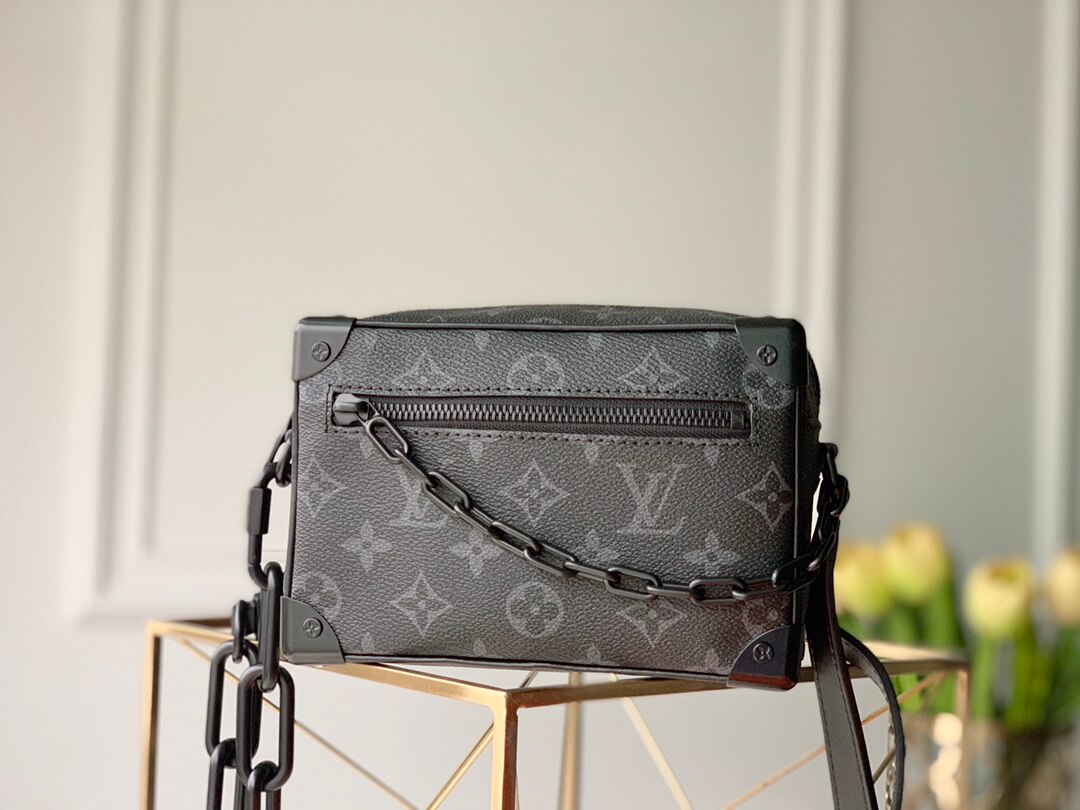 M44735 MINI SOFT TRUNK Monogram Eclipse Canvas Small Bags and Bumbags black
